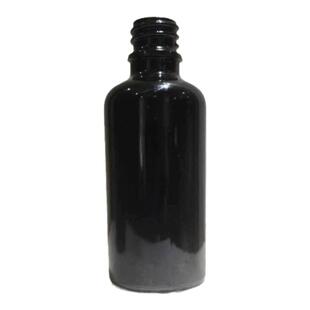 分装瓶空瓶子现货上新厂价供应瓶盖另拍避光50ml黑色玻璃瓶精油瓶