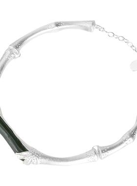 实心复古开口原创设计师款手环