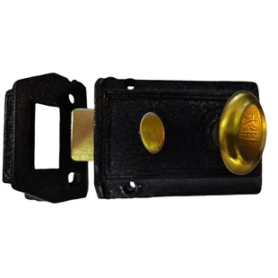 双保险正品上海求金牛头老式房门锁门锁牌弹子二保险锁外装暗锁门