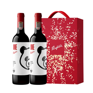 奔富一号中国马年红酒礼盒装熊猫葡萄酒年货送礼干红官方正品行货