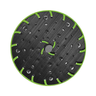 FESTOOL费斯托磨垫 ETS150-5磨机头托盘 干磨机磨垫6寸48孔 软
