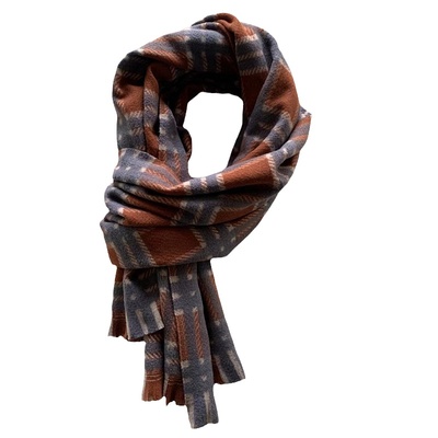 澳洲wool羊毛围巾女冬季保暖围脖