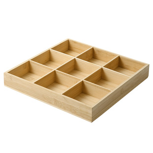 围炉煮茶托盘九宫格干果盘水果点心收纳盒糖果瓜子零食摆放茶点盘