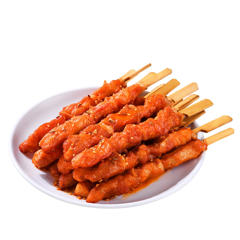 三只小胖虎85%肉低脂鸡肉串