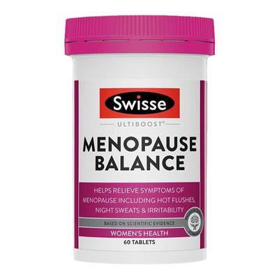 澳洲Swisse斯维诗女性更年期平衡大豆异黄酮雌激素舒缓情绪60片