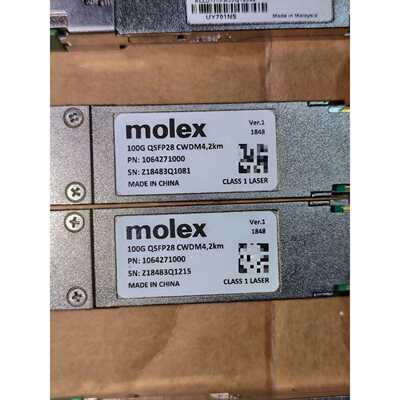 溢价-MOLEX100GQSFP28CWDM42KM光模块