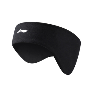 李宁保暖发带耳罩防寒防冻耳朵男户外骑行骑车跑步头戴护额女冬季