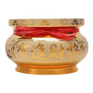 陶瓷香炉供香上香插香炉家用室内供奉小号香火炉烧香炉财神爷香碗