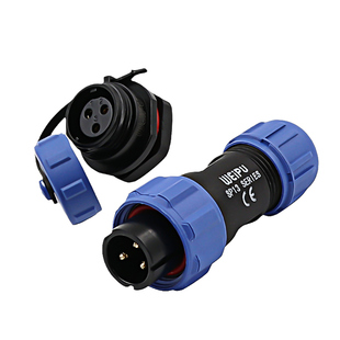 威浦航空工业插头插座SP1310+SP1312电缆连接器2-3-4-5-6-7-9芯