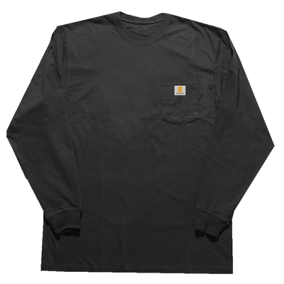 bboy嘻哈大码popping宽松old school简约加兜口袋重磅加厚长袖t