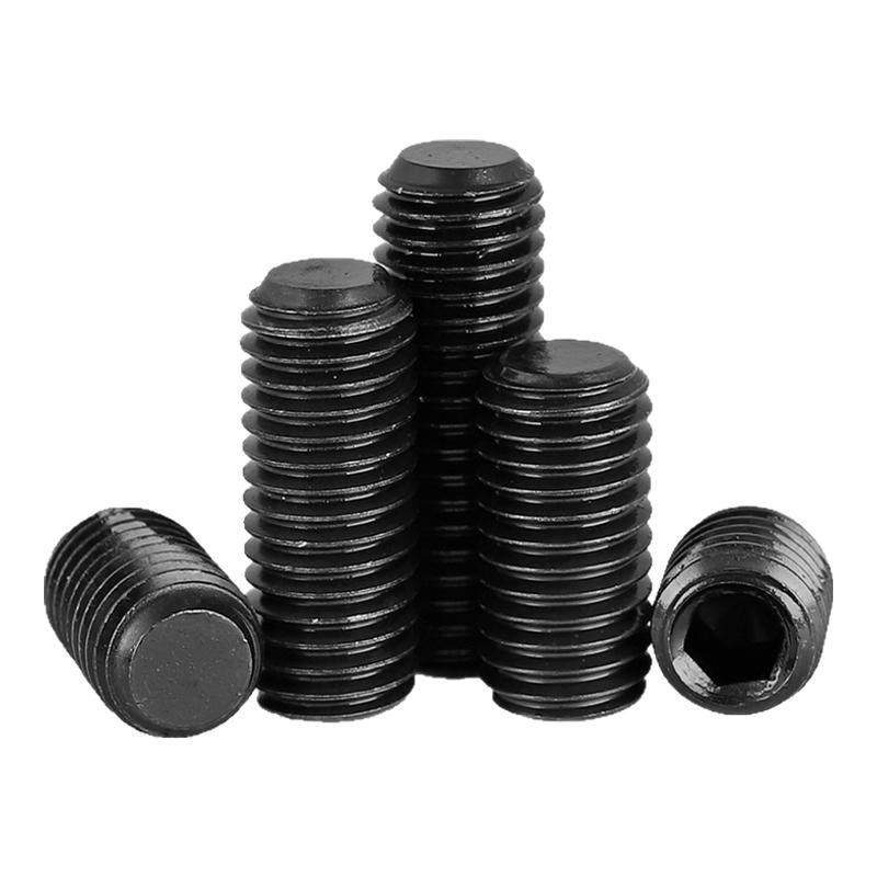 12.9级高强度平端内六角紧定无头螺丝机米止付顶丝M3M4M5M6-M16CY