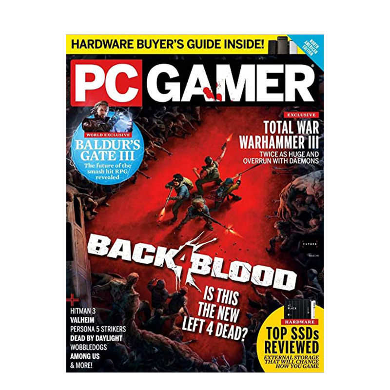 订阅 PC GAMER 美国版PC游戏月刊杂志 英文 年订13期 F161 年订13期