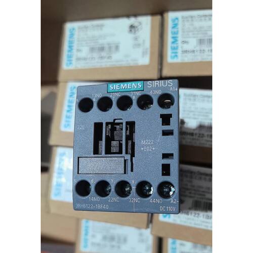 西门子接触式中间继电器3RH6122-1BF40议价
