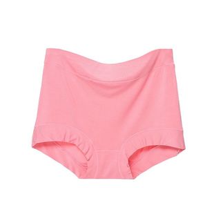 莫代尔纯棉大码高腰内裤女士三角裤中老年加肥加大收腹抑菌抗菌