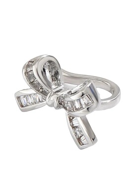 [楼哈哈]黑色镂空蕾丝长款choker双层蝴蝶结系带锁骨链飘带颈饰新