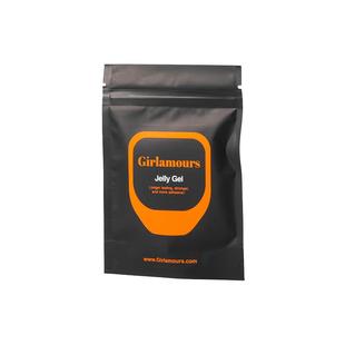 二代超粘粉胶果冻胶美甲贴片穿戴甲美甲可粘强力固体强固透明防水