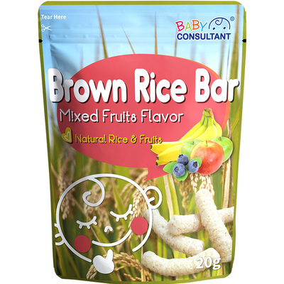 宝贝顾问宝宝米饼磨牙泡芙糙米条