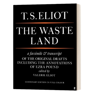 英文原版 The Waste Land Facsimile 荒原原稿复刻 百年纪念全彩版 TS艾略特诗歌 含Ezra Pound注解 传真及原始手稿 50周年纪念版