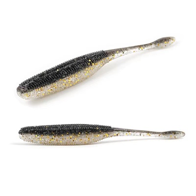 SUNMILE沉水摆尾虫摆尾鱼无铅缓沉路亚饵OSP同款黑坑德州钓组软饵