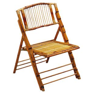 折叠竹椅便携式室外茶几靠背椅组合老式竹藤椅中式阳台桌椅三件套