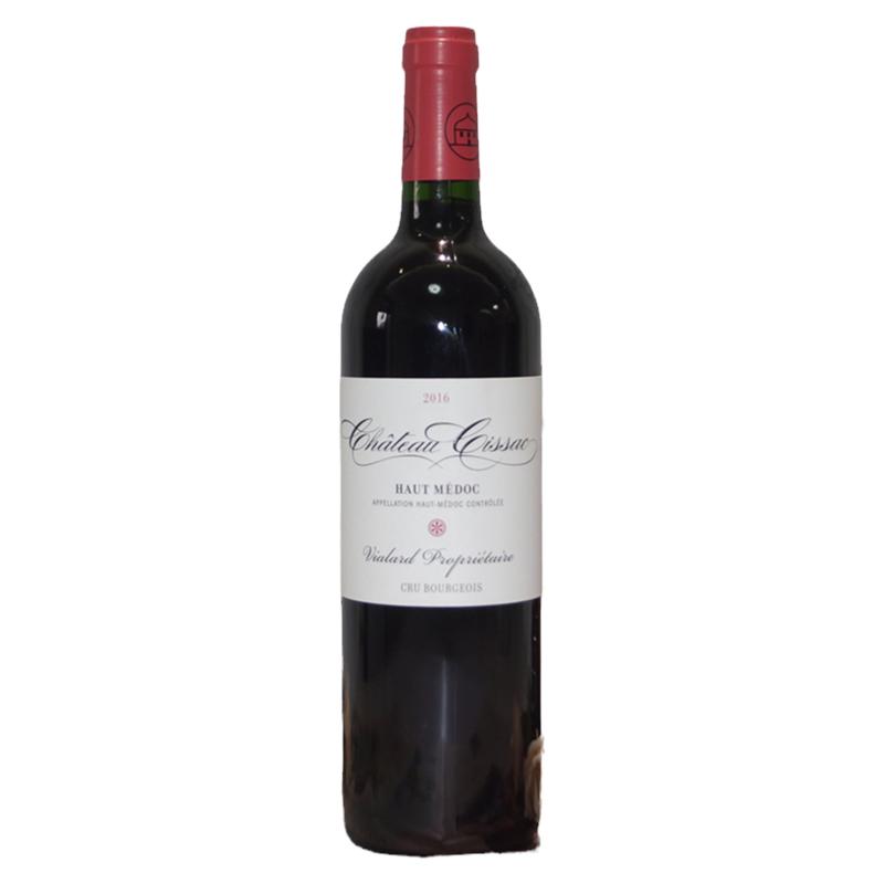 2016西萨克城堡红葡萄酒法国中级庄原瓶进口斯萨克Chateau Cissac