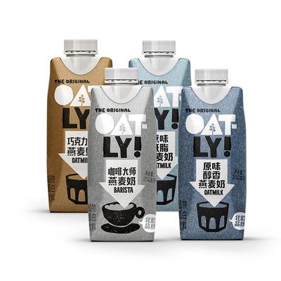 OATLY咖啡大师燕麦奶无蔗糖250ml