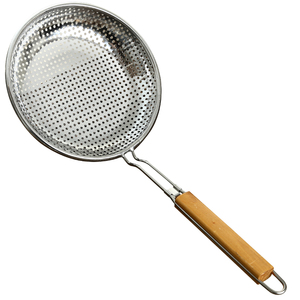 不锈钢过滤网笊篱家用捞面捞饺子隔油漏油漏勺子厨房大号油炸漏网