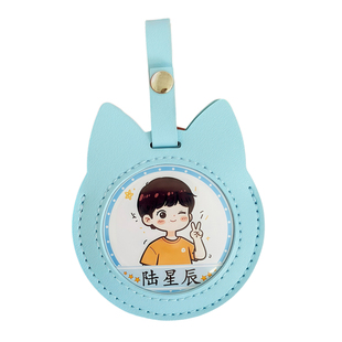 幼儿园姓名挂牌书包名字挂件徽章防水吊牌水杯学生姓名牌挂扣定制