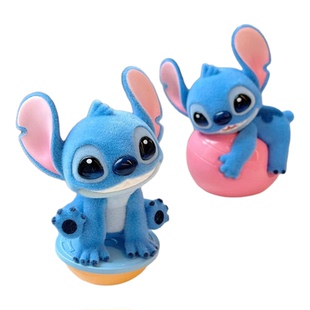 现货TOPTOY迪士尼史迪奇元气瑜伽系列手办盲盒史迪仔桌面摆件礼物