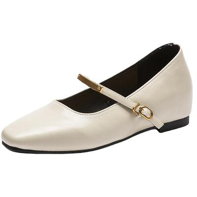 WalkerShop2025春一字带平底鞋