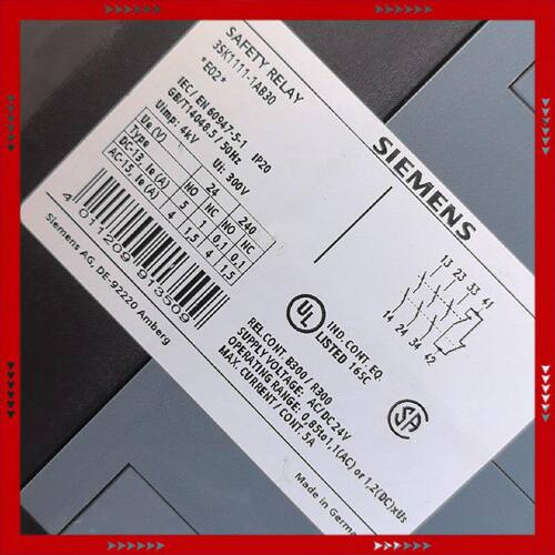 【问价】安全继电器3SK1111-1AB30，德国，成色几