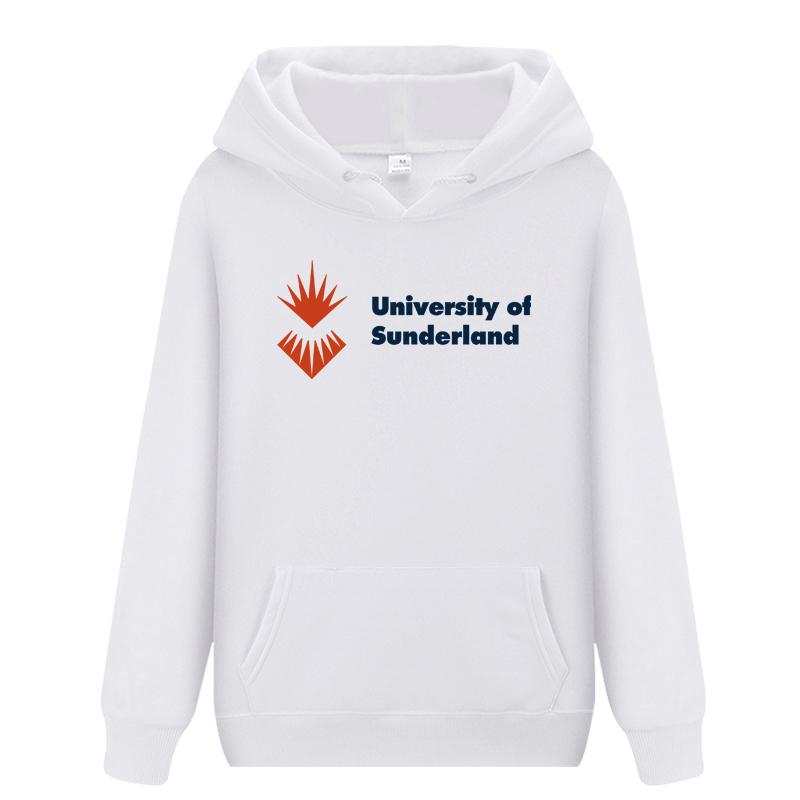 University of Sunderland 英国桑德兰大学校服 冬季加绒连帽卫衣