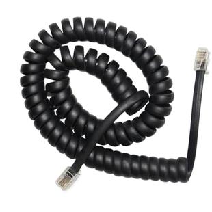 电话机听筒线 手柄曲线 话筒线  家用办公座机连接线 4芯电话线