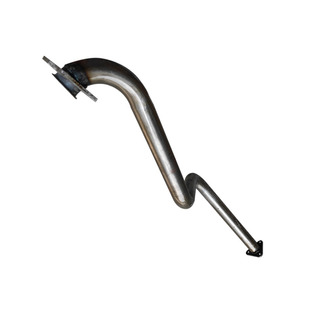 四川现代南骏汽车4100 4102发动机排气弯管排气管前段消声器弯管