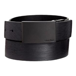 Calvin Klein腰带男ck腰带皮带板扣简约裤带送男友情人节礼物轻奢