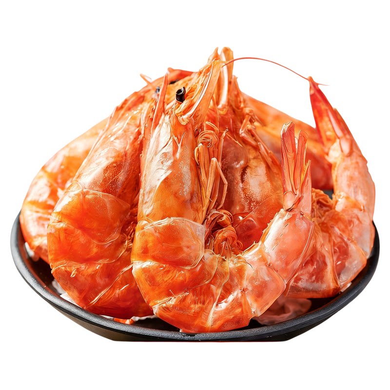 潮汕虾干 零食烤虾干即食特大号对虾干 干货干虾脆虾食品孕妇零食