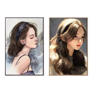 铝合金画框定制照片装裱水彩人物像册订做相框空框任意大尺寸挂墙