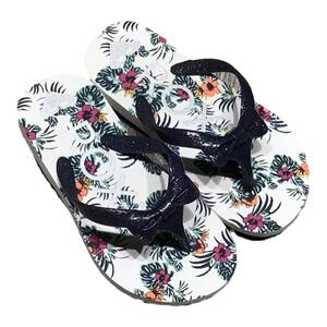 ROXY 2025年现货时尚百搭凉拖女童蝴蝶结可爱沙滩人字拖