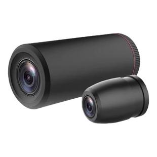 艾尔优c3plus摩托车行车记录仪前后双镜头机车专用全景4k高清防水