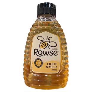 现货 英国Rowse蜂蜜 温和淡味系列 超好吃保护肠道健康1岁+