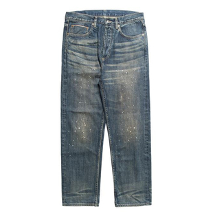 HDK(海觉）CARGO POCKET 军事牛仔裤水洗泼墨9分裤余文乐同款MDNS