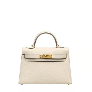 凯莉包二代mini真皮女包2025新款潮高级感单肩斜挎包手提小包包女