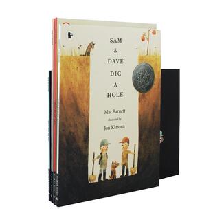 英文原版 4册凯迪克奖绘本 I Want My Hat Back等经典 3-6岁 进口书籍 美国进口THIS IS NOT MY HAT儿童课外童书Jon Klassen作者