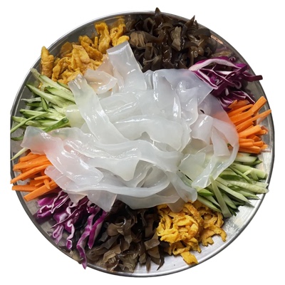 东北大拉皮0脂肪凉拌即食