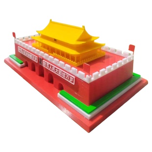 微缩北京天安门城楼模型桌面艺术摆件1/500国庆阅兵式艺术装饰品