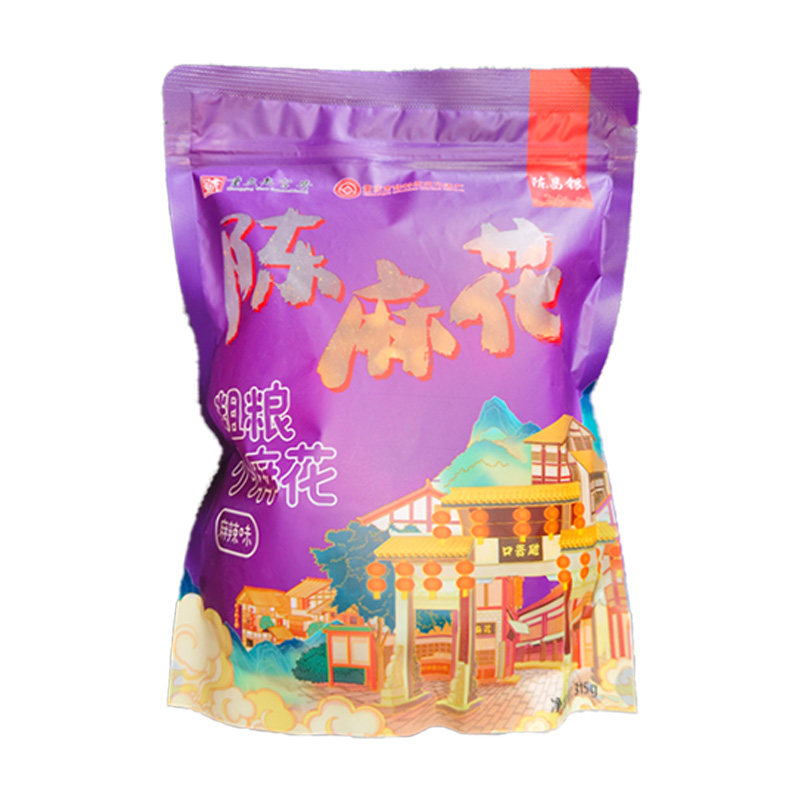 重庆特产磁器口陈昌银粗粮小麻花