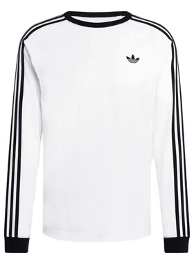 滔搏adidas阿迪达斯三叶草男子美式复古运动休闲长袖T恤KE3545