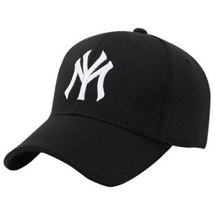 帽子男士遮阳帽女户外韩版百搭男款太阳帽棒球帽防晒运动鸭舌帽