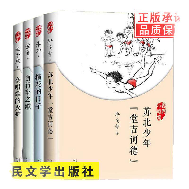 现货正版全套4册我们小时候系列