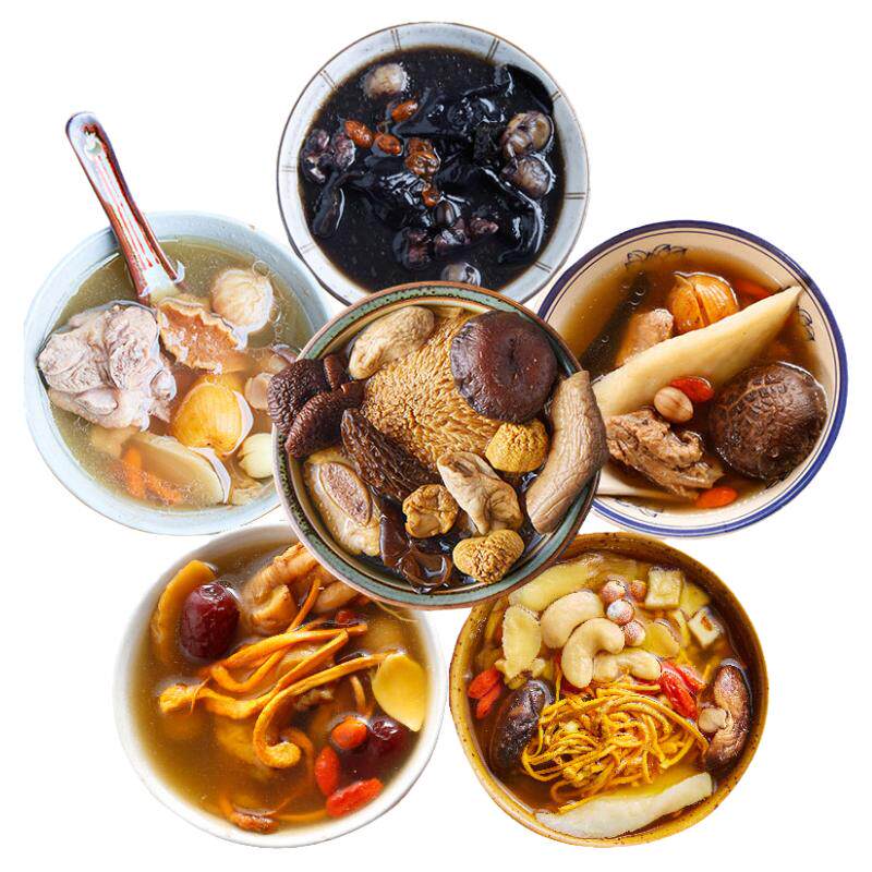冠膳广东煲材料汤包男人滋补熬夜应酬疲惫养生药膳炖鸡汤料包食材